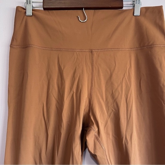 EUC EVERLANE Perform 24/7 Regular Length Brown Nylon Blend Leggings Size XXL - Picture 4 of 10